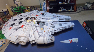 This Stop-Motion Build of the Lego <i>Millennium Falcon</i> Is Jaw-Dropping